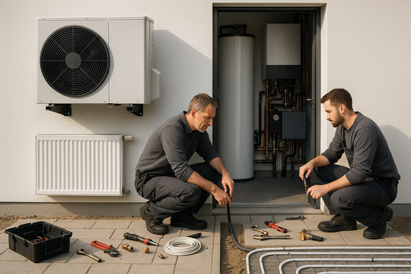 AEROTERMIA - Coste inicial de una instalación de aerotermia completa