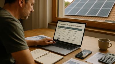 PANELES SOLARES - ¿Cuáles son las mejores plataformas online para comparar ofertas de paneles solares?