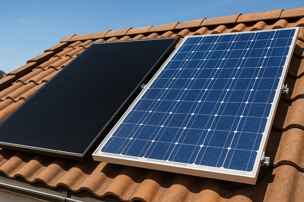 PANELES SOLARES - ¿Cuáles son las diferencias entre paneles solares monocristalinos y policristalinos disponibles en el mercado?