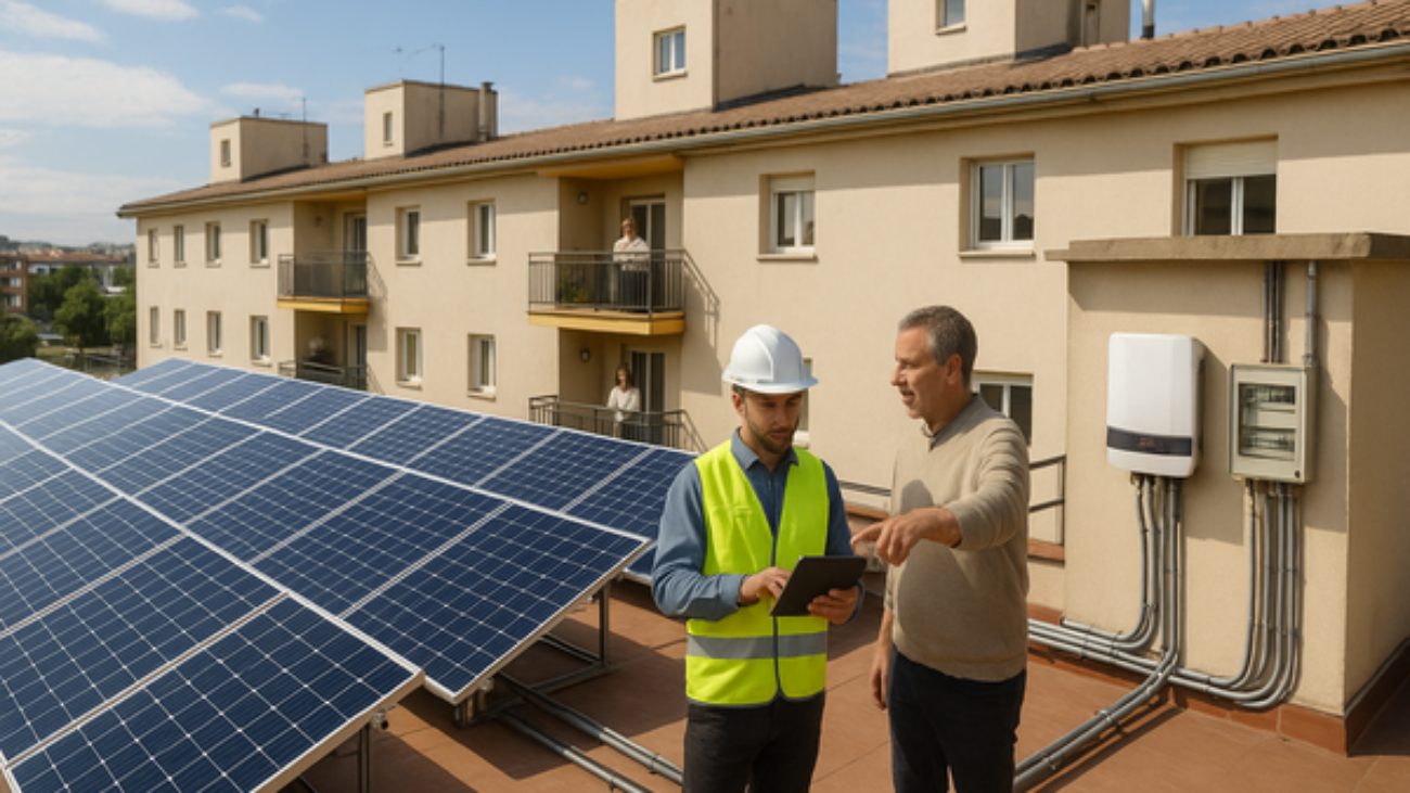 PANELES SOLARES - ¿Es rentable instalar paneles solares en una comunidad de vecinos? ¿Qué empresas lo gestionan?