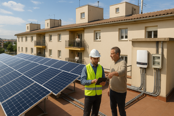 PANELES SOLARES - ¿Es rentable instalar paneles solares en una comunidad de vecinos? ¿Qué empresas lo gestionan?