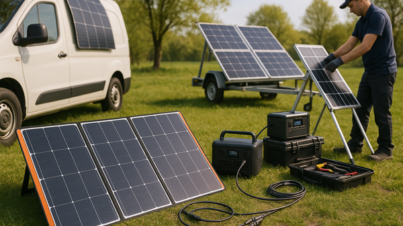 PANELES SOLARES - ¿Qué soluciones de paneles solares portátiles o para uso temporal están disponibles?